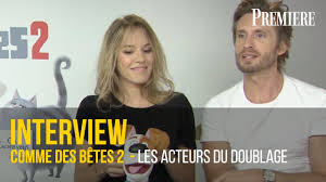 Il s'agit de la suite de comme des bêtes sorti en 2016. Rencontre Avec Les Acteurs Du Doublage Francais Du Film Comme Des Betes 2 Youtube