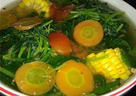 Kuah sayur yang bening merupakan inspirasi dasar dari penamaan makanan ini. Resep Sayur Bening Bayam Tegean Jawa Oleh Atun Mey Cookpad