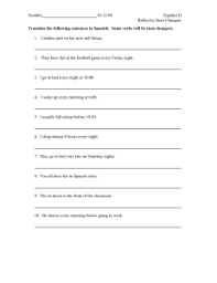 Wordsearch 3 answer key in digital format. Opening Activity Trans Tener Idioms Imperfect