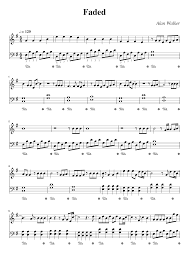 Quite the opposite, most simplified easy piano songs for beginners are everywhere. Faded Easy Piano Version Sheet Music For Piano Solo Musescore Com