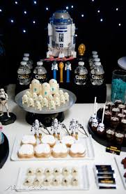 Pin By Stefani Caceres On Creative Party Ideas Star Wars Birthday Party Star Wars Themed Birthday Party Star Wars Party