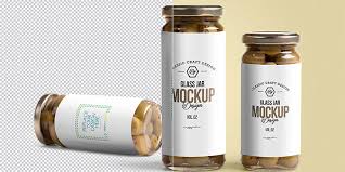Download Free Glass Jar Mockup Food Gourmet Package Inspiration