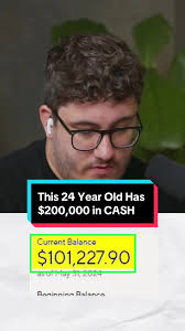 24-Year-Old with $200,000 in Cash: Financial Success Story