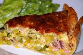 Quiche Aux Poireaux Et Au Jambon Les Recettes De Virginie En 2020 Quiche Poireaux Recette Quiche Poireaux Quiche