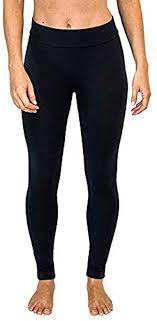 Amazon Com Woolx Women S Stella Merino Wool Performance Midweight Base Layer Leggings Black Medium Clo Wool Leggings Fashion Clothes Women Women S Leggings