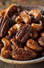 Chai Spiced Candied Nuts Recipe Healthy Morning Snacks Slow Cooker Candy Nuts Nut Recipes