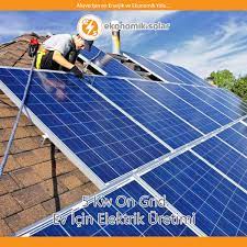 Peki güneş panelleri nasıl çalışır? 5 Kw On Grid Ev Icin Elektrik Uretimi Ekonomik Solar