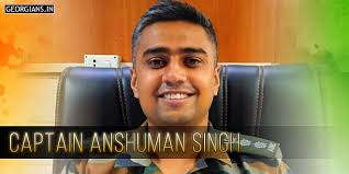 Georgian Captain Anshuman Singh Awarded Kirti Chakra Posthumously