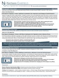 credit and collections resume sample