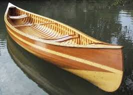 Migrateur 4 50 Un Modele D Exception A Membrures Rivetees Entoilee Verre Epoxy Canoe Bateau En Bois Bois
