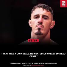 Tom Aspinall Comments that Jon Jones Secretly Wants the Fight Against Him  and he is the most dangerous fight of his career.