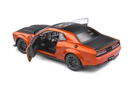 Dodge is an american brand of automobiles and a division of stellantis, based in auburn hills, michigan. Dodge Challenger Srt Widebody Orange Metallic 2020 Solido