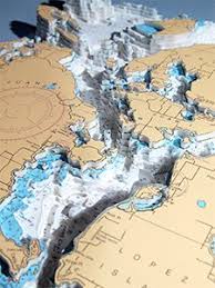 3d Nautical Charts Are His Art Ocean Navigator July