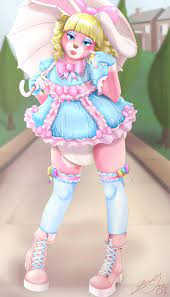 Maybe you would like to learn more about one of these? Foamyfur On Twitter This Sassy Sissy Bunni Is Not Afraid To Show Everyone What A Proud Sissy They Are Working That Diaper And Babydoll Dress Beautifully A Super Fun Commission For Who
