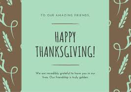 Craft these easy diy place card holders and fall table decorations to designate spots at the thanksgiving dinner table. Free Printable Customizable Thanksgiving Card Templates Canva