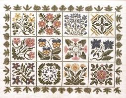 These cross stitch patterns are ideal for use as embellishments on clothing, pillowcases, napkins, greeting cards and holiday projects. Prairie Garden Ii Cross Stitch Pattern By The Prairie Schooler