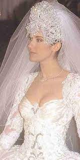 Celine Dion Wedding Photos Celine Dion Wedding Wedding Dresses Celebrity Wedding Dresses