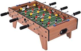 Amazon Com Giantex 27 Foosball Table Easily Assemble Wooden Soccer Game Table W Footballs Indoor Table Soccer Set For Soccer Table Foosball Table Foosball