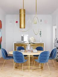Get The Look Fresh Classic Dining Room Classic Dining Room Velvet Dining Chairs Parisian Apartment Decor
