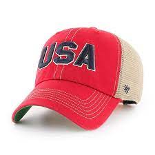 Operation Hat Trick Clean Up Trawler Red 47 Brand Adjustable Usa Flag Hat Hats For Men Flag Hat Usa Flag