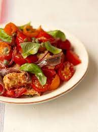 Tomato Bread Salad Bread Recipes Jamie Oliver Recipes Recipe Italian Recipes Summer Recipes Dinner Delicious Salads