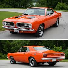 Image result for Barracuda Orange 1969 Fury