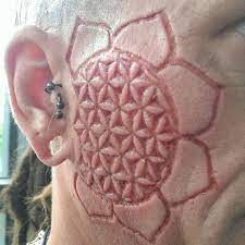 Scarification By Justin Zane Scarification Tattoo Body Mods Tattoo Process