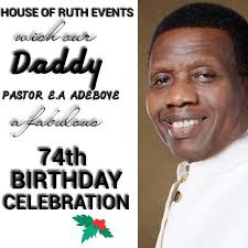 Send in your best happy birthday artwork for @PastorEAAdeboye And just  hashtag it #EAA74 #TheWinningSide