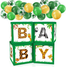 Keywords related to this post: Buy Baby Shower Decorations Balloon Box Safari Jungle Animals Baby Shower Boxes Decor For Gender Reveal Party Supplies Birthday Party Decorations Boy Girl Baby Blocks Decorations Online In Indonesia B088d737f9