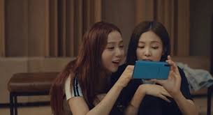 Blackpink logo hd (2700 x 1066) 5. Blackpink X Samsung Galaxy A Series Ad Jensoo Jensoo Selfie Blackpink Ships Jisoo And Jennie