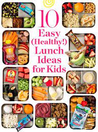 10 Extra Easy And Healthy Lunch Ideas For Kids Kids Packed Lunch Healthy Lunches For Kids Easy Healthy Lunches