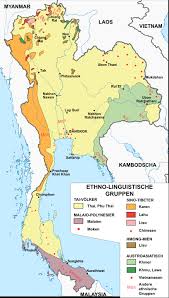 Überblick der regionen für ihre reise | erlebe template:provinces of thailand image map wikipedia. Karten Von Thailand Mit Strassenkarte Und Sprachgebieten