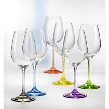 These Wine Glasses With Colored Stems Wine Glass Set Crystal Wine Glasses Wine Glass Young sparkling wine or champagne, including cava, franciacorta, prosecco, and asti. crystal wine glasses wine glass