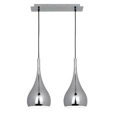 eric 2 light kitchen island pendant