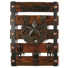 M F Western Moments Welcome Rack Western Decor Western Home Decor Country Decor