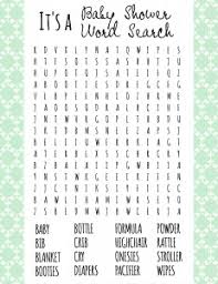 Free printable shower games are the perfect way to stretch your baby shower budget. Free Printable Baby Shower Games