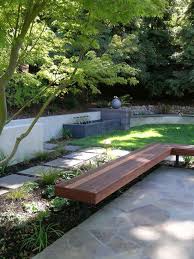 Love The Bench Landscape Design Pictures Remodel Decor And Ideas Page 27 Modern Landscaping Contemporary Landscape Design Modern Landscape Design