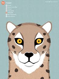 Cheetah Animal Paintings Animal Illustration Animal Graphic