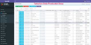 Terlebih lagi jika anda memiliki table dengan kolom jumlah kolom yang banyak. Tutorial Opensid Menu Penduduk Sistem Informasi Desa