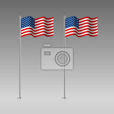 Die mobilfunknetze haben keine eigene. Usa Flagge Auf Dem Fahnenmast Vereinigte Staaten Von Amerika Leinwandbilder Bilder Fahnenmast Fahnenstange Welle Myloview De
