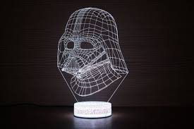 Darth Vader Mask Star Wars 3d Night Lamp Night Light Darth Etsy Darth Vader Mask Night Lamps Darth Vader Helmet