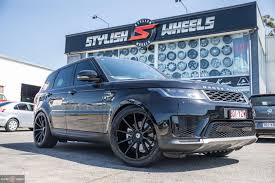 Delivering a more dynamic look, this pack pairs gloss black wheels with our most agile, dynamic and responsive land rover vehicle ever comes with a choice of wheels to match. 2019 Range Rover Sport Black With Asanti Abl 20 Aftermarket Wheels Wheel Front
