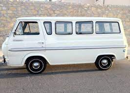 1963 Ford Falcon Club Wagon Econoline Van Ford Falcon Lifted Ford Trucks Van