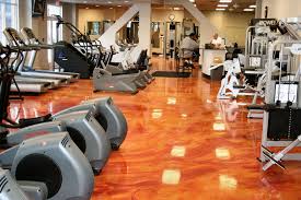 Visit Www Floorskinz Com For More Information Metallic Epoxy Gym Floor Gym Flooring Concrete Floors Flooring