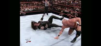 Why did the ref notice the low blow but not DQ Austin? SummerSlam 1998