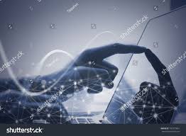 Business Man Programmer Software Developer Working On Laptop Computer With Network Connection Monoch In 2020 Work Networking Software Development Digital Technology