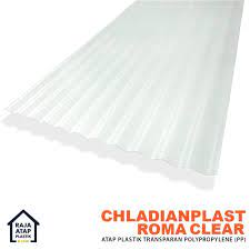 Atap fiber berbahan plastik polypropylene ini telah. Jual Atap Fiber Gelombang Transparan 2 1 Meter Diskon Shopee Indonesia