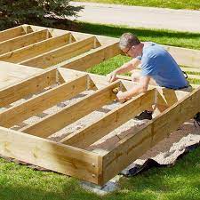 How To Build A Platform Deck Platform Deck Building A Deck Diy Deck