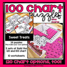 100 chart activities and worksheets 120 chart valentines