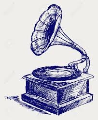 Vinyl record disc flat simple concept vector illustration. Old Record Player Sketch Royalty Free Cliparts Vectors And Stock Illustration Image 15832103